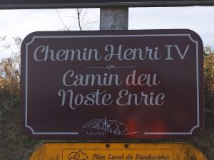 Chemin Henri IV