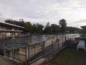 Une compétition au stade d'eaux vives