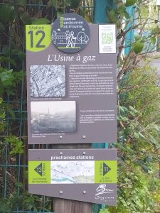 Repère 12 du parcours d'orientation de Bizanos